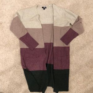 Color-block Cardigan